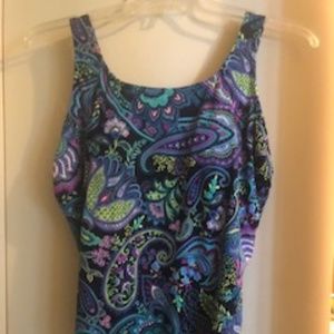 Lands Eng Size 18W Swimsuit brand new!